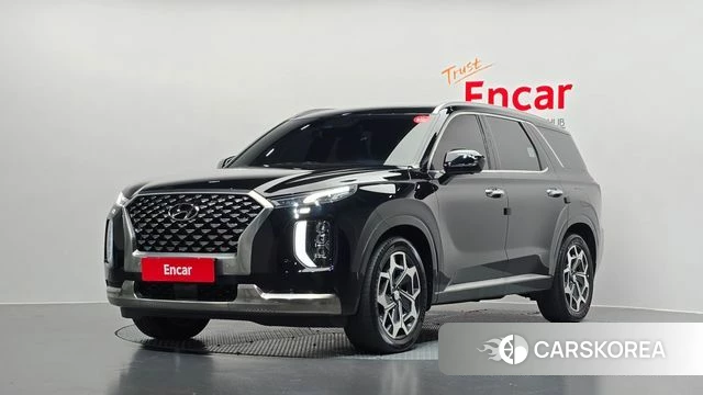 Hyundai Palisade 2022 Черный из Кореи