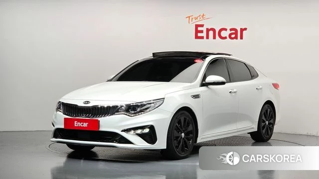 Kia K5 second generation 2018 Белый из Кореи