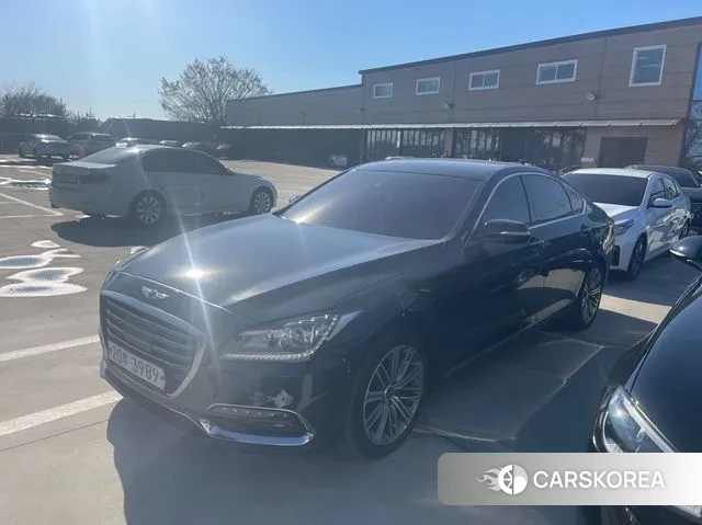 Genesis G80 2018 Черный из Кореи