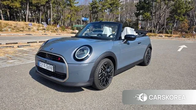 Mini Cooper S Convertible 4th Generation 2025 Небесно-голубой из Кореи