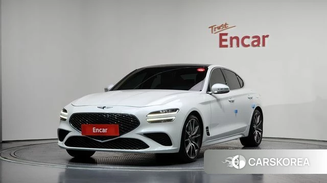 Genesis The New G70 2021 Белый из Кореи