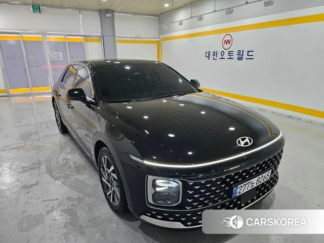 Hyundai Grandeur Hybrid (GN7) 2023 Черный из Кореи