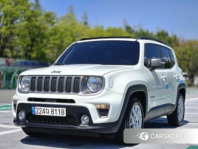 Jeep Renegade 2021 Белый из Кореи