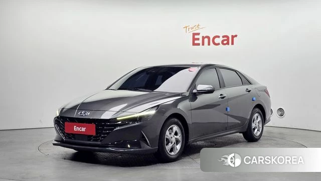Hyundai Avante (CN7) 2022 Серый из Кореи