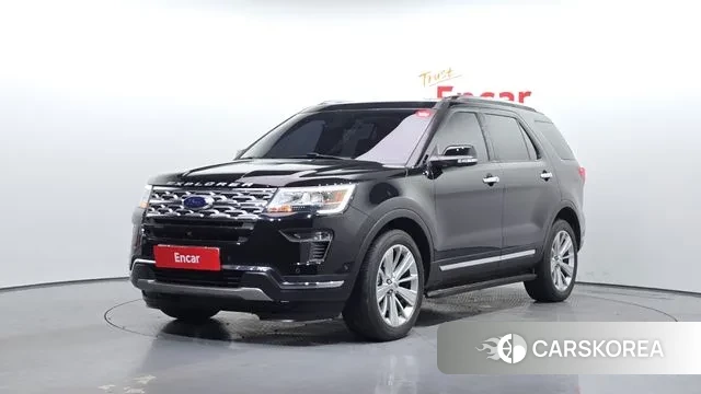 Ford Explorer 2019 Черный из Кореи