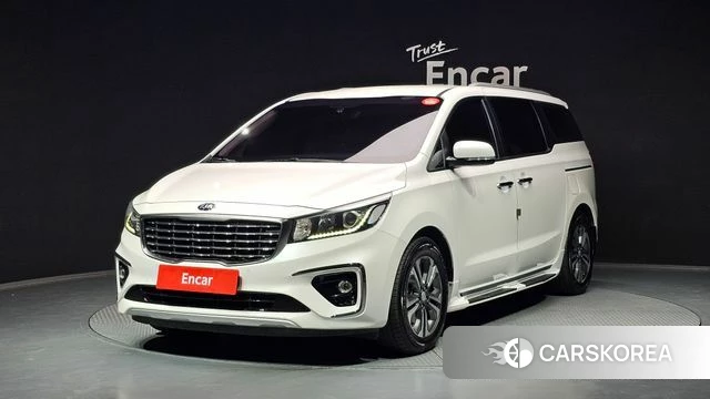 Kia The New Carnival 2018 Белый из Кореи