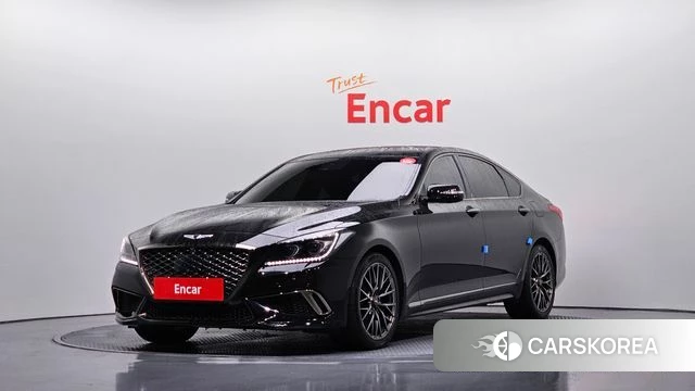 Genesis G80 2018 Черный из Кореи