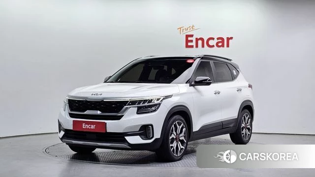 Kia Seltos 2021 Белый из Кореи