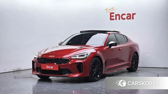 Kia Stinger Meister 2021 Красный из Кореи