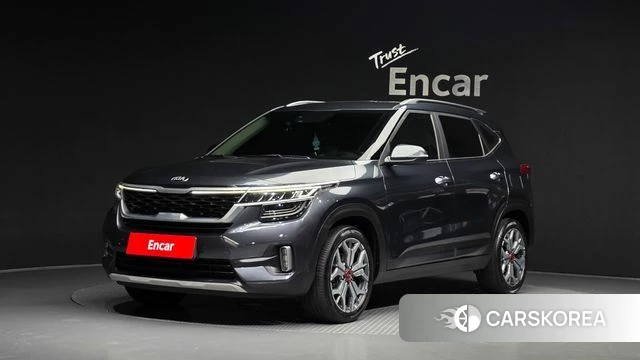 Kia Seltos 2019 Серый из Кореи