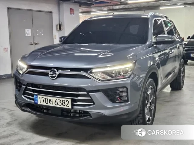 Ssangyong Beautiful Korando 2022 Серый из Кореи