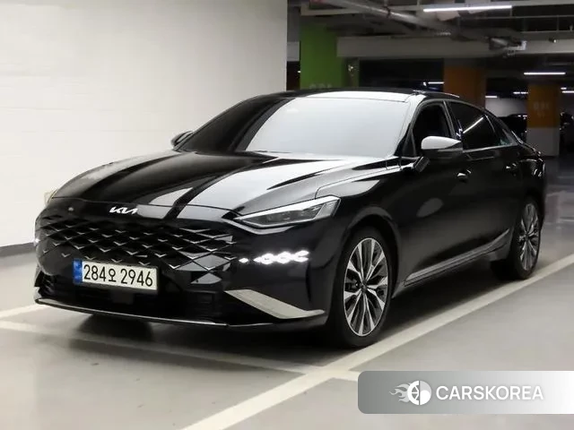 Kia K8 2021 Черный из Кореи