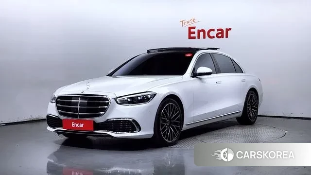 Mercedes-Benz S-Class W223 2024 Белый из Кореи