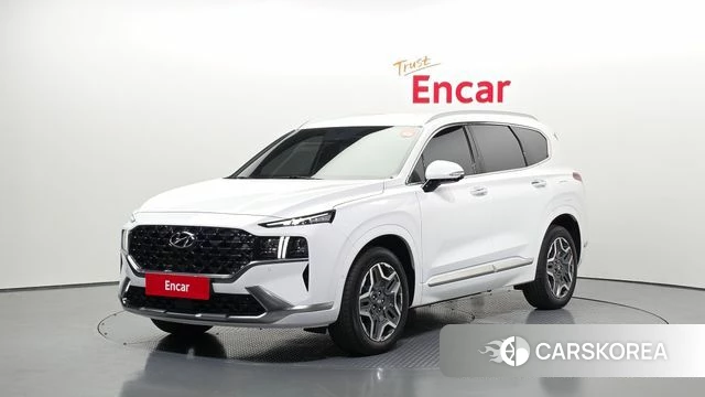 Hyundai The New Santa Fe 2021 Белый из Кореи