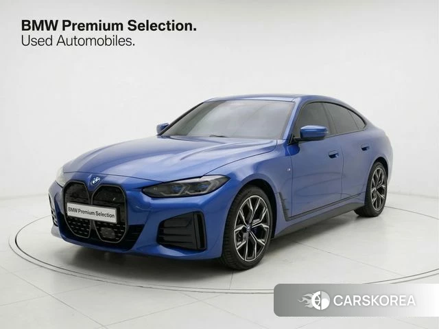 BMW i4 2023 Синий из Кореи