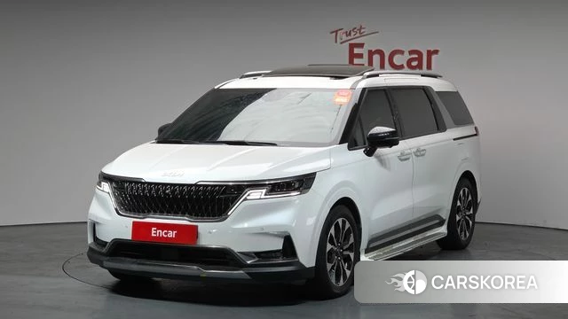Kia Carnival 4th generation 2021 Белый из Кореи