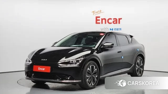 Kia EV6 2022 Черный из Кореи