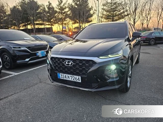 Hyundai Santa Fe TM 2018 Черный из Кореи