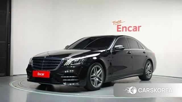 Mercedes-Benz S-Class W222 2020 Черный из Кореи