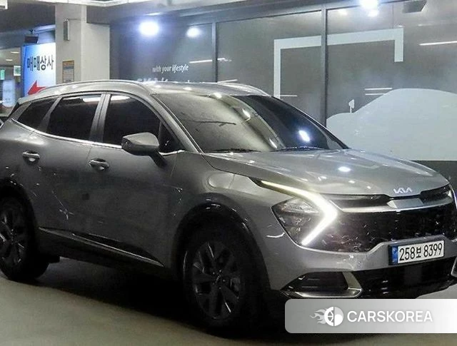 Kia Sportage 5th Generation 2021 Серый из Кореи