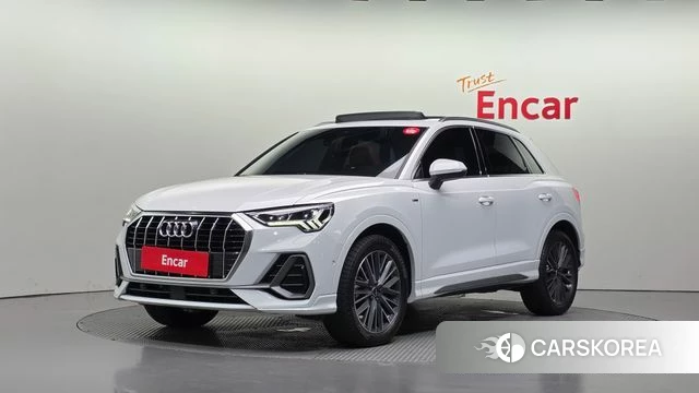 Audi Q3 (F3) 2023 Белый из Кореи