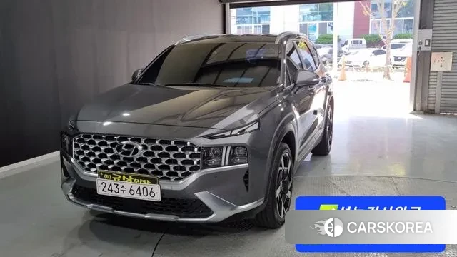 Hyundai The New Santa Fe 2020 Серый из Кореи