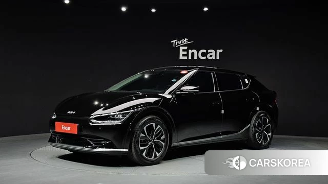 Kia EV6 2023 Черный из Кореи