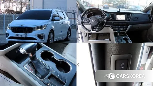 Kia The New Carnival 2018 Белый из Кореи