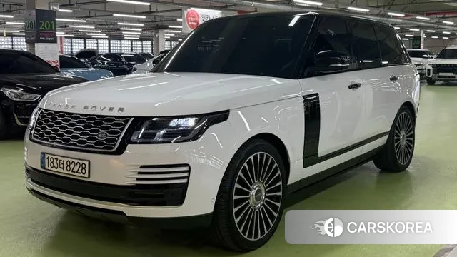 Land Rover Range Rover 4th Generation 2020 Белый из Кореи