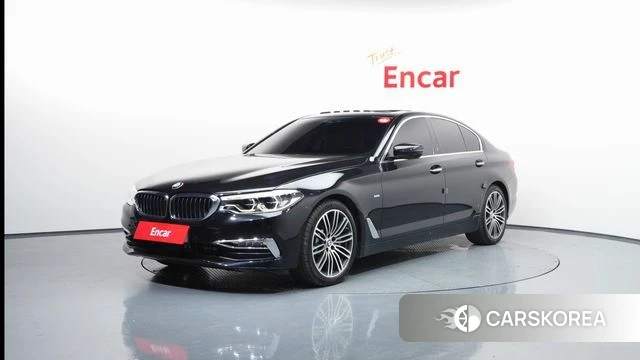 BMW 5 Series (G30) 2018 Черный из Кореи