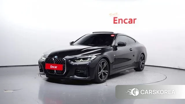 BMW 4 Series (G22) 2021 Черный из Кореи