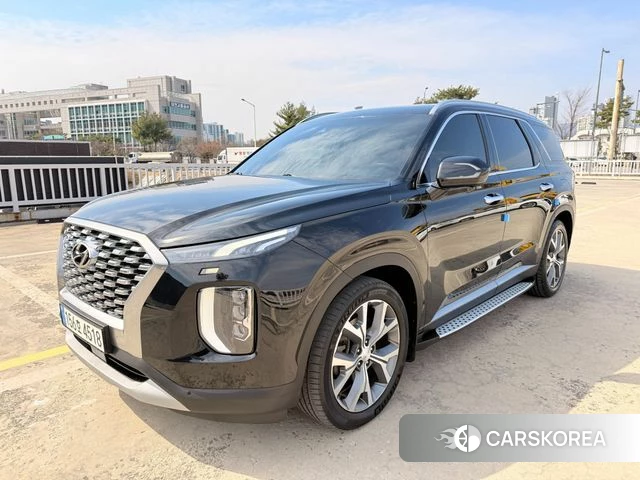 Hyundai Palisade 2022 Черный из Кореи