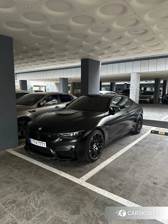 BMW M4 (F82) 2018 Черный из Кореи