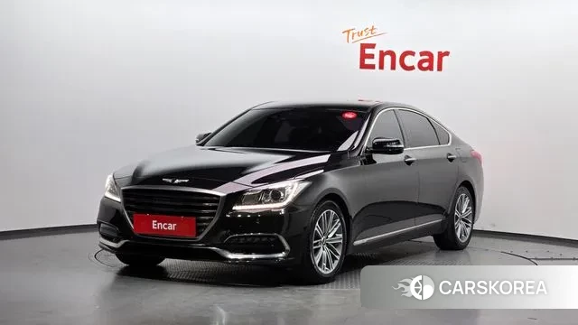 Genesis G80 2018 Черный из Кореи