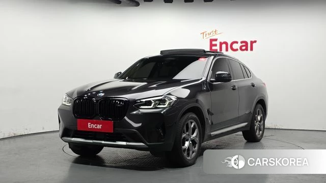 BMW X4 (G02) 2022 Серый из Кореи