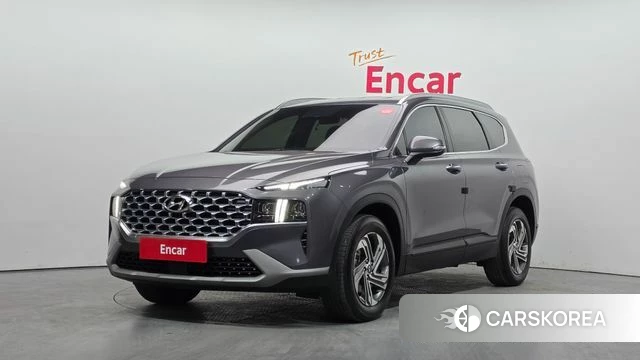 Hyundai The New Santa Fe 2021 Серый из Кореи