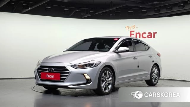 Hyundai Avante AD 2018 Серебряный из Кореи
