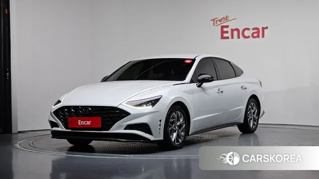 Hyundai Sonata (DN8) 2022 Белый из Кореи