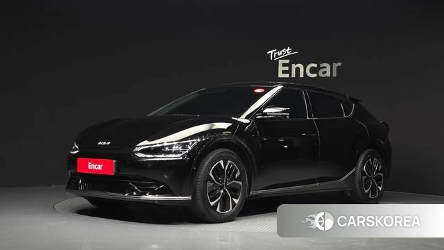 Kia EV6 2023 Черный из Кореи