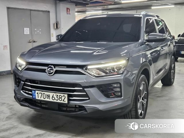 Ssangyong Beautiful Korando 2022 Серый из Кореи