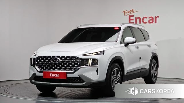 Hyundai The New Santa Fe 2021 Белый из Кореи