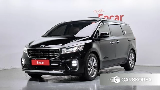 Kia The New Carnival 2019 Черный из Кореи