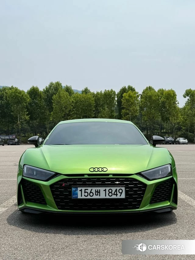 Audi R8 (4S) 2021 Светло-зеленый из Кореи
