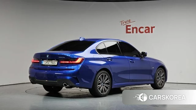 BMW 3 Series (G20) 2022 Синий из Кореи