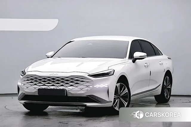 Kia K8 Hybrid 2024 Белый из Кореи