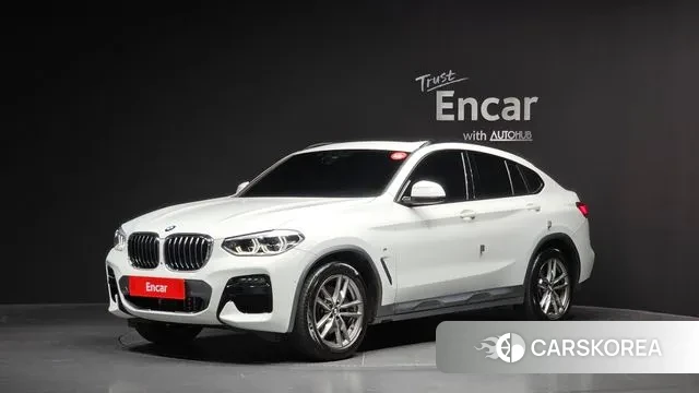 BMW X4 (G02) 2021 Белый из Кореи