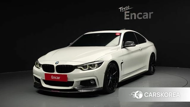 BMW 4 Series (F32) 2018 Белый из Кореи