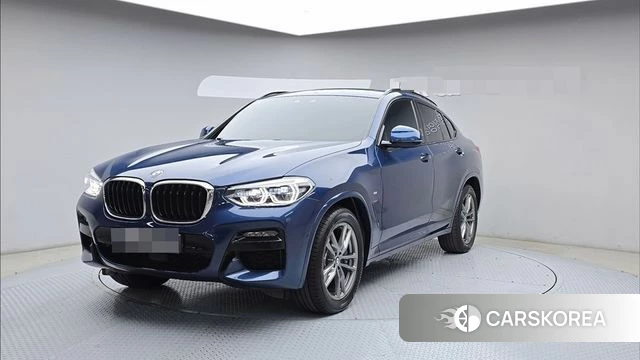 BMW X4 (G02) 2020 Синий из Кореи
