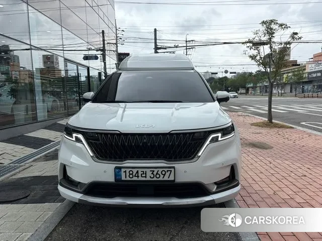 Kia Carnival 4th generation 2021 Белый из Кореи