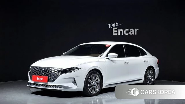 Hyundai The New Grandeur IG Hybrid 2020 Белый из Кореи